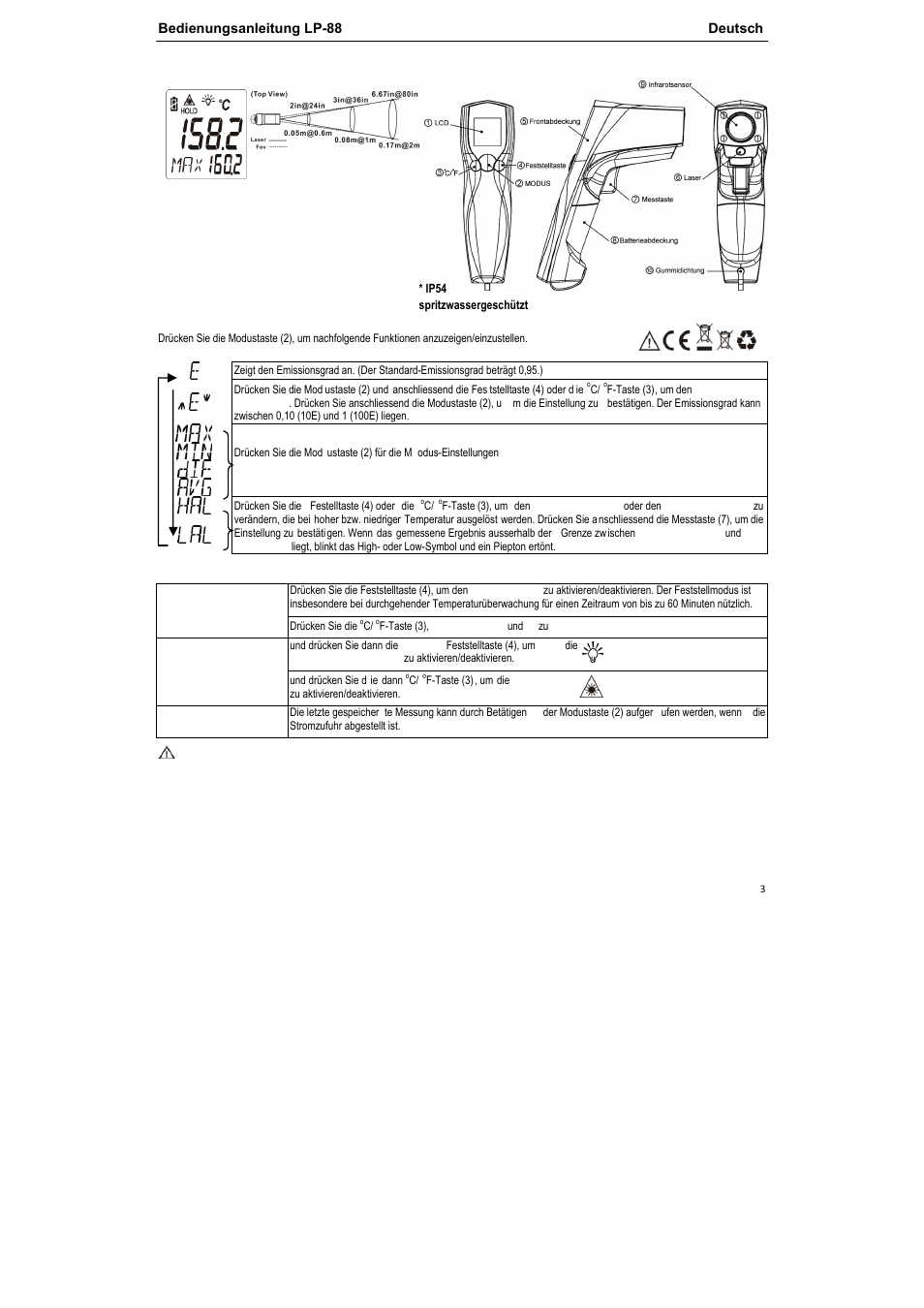 REFCO LP-88 User Manual | Page 4 / 12