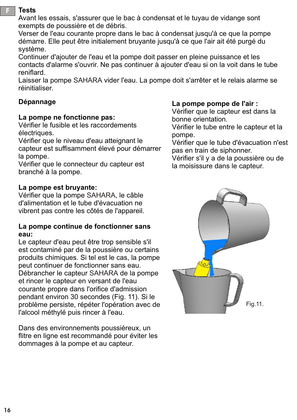 Seite17 | REFCO SAHARA User Manual | Page 17 / 44