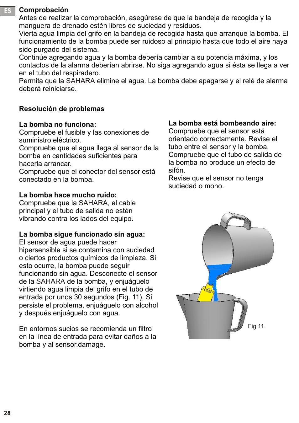 Seite29 | REFCO SAHARA User Manual | Page 29 / 44