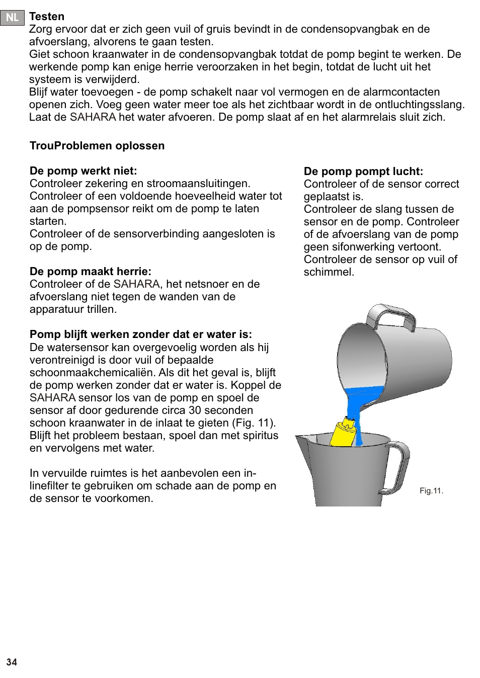 Seite35 | REFCO SAHARA User Manual | Page 35 / 44