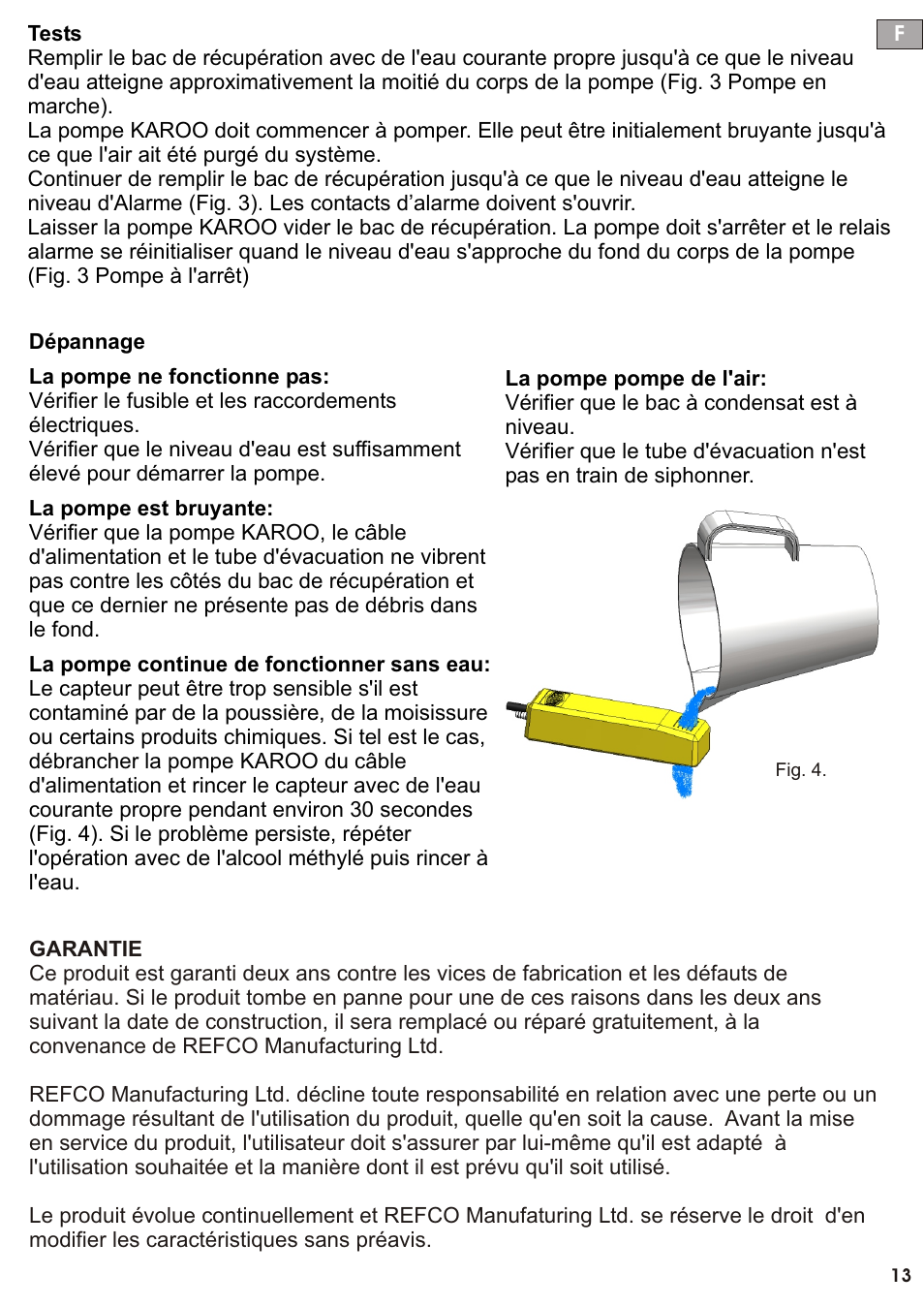 Seite14 | REFCO KAROO User Manual | Page 14 / 34