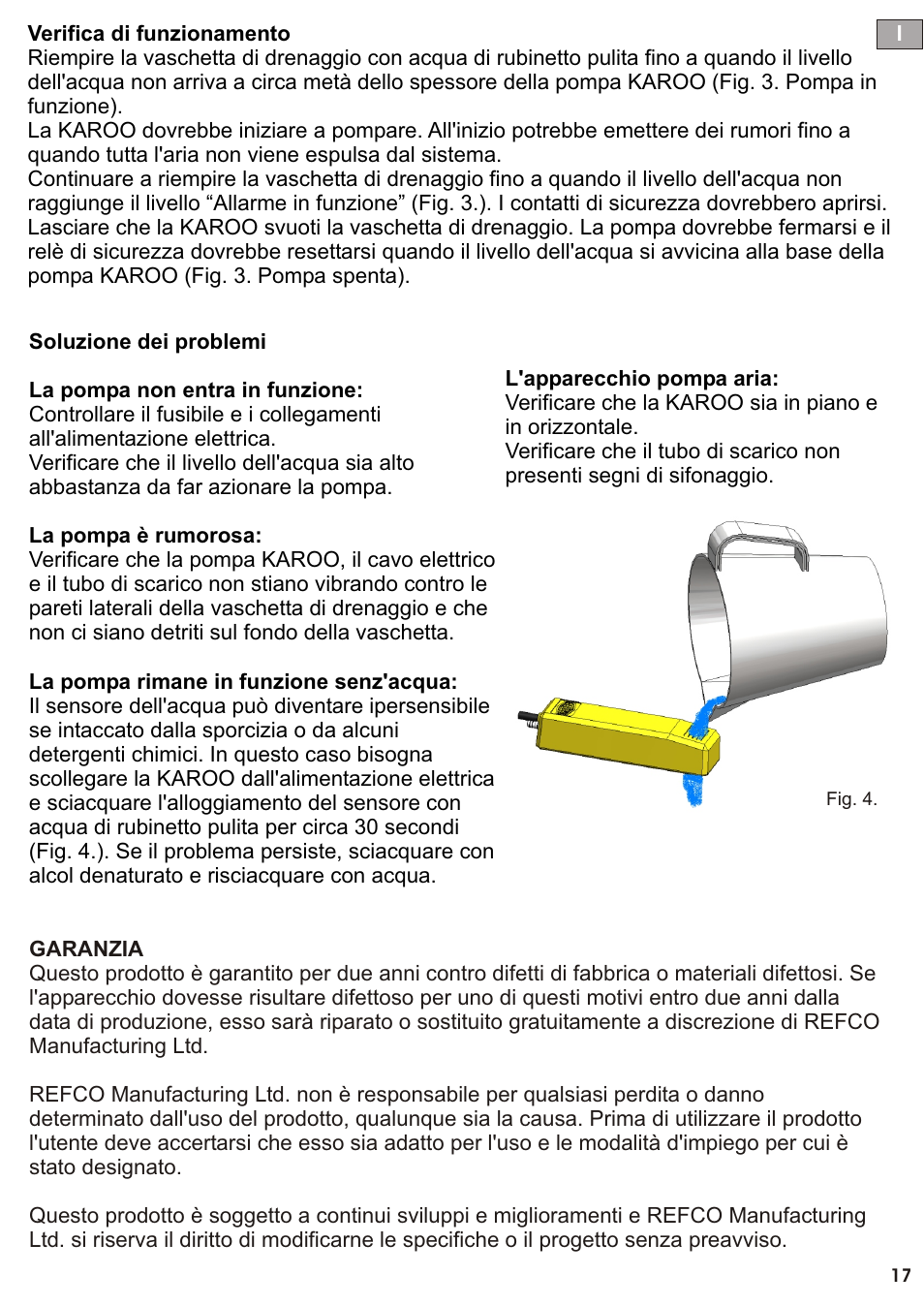 Seite18 | REFCO KAROO User Manual | Page 18 / 34