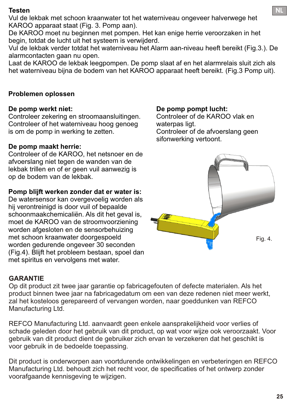 Seite26 | REFCO KAROO User Manual | Page 26 / 34