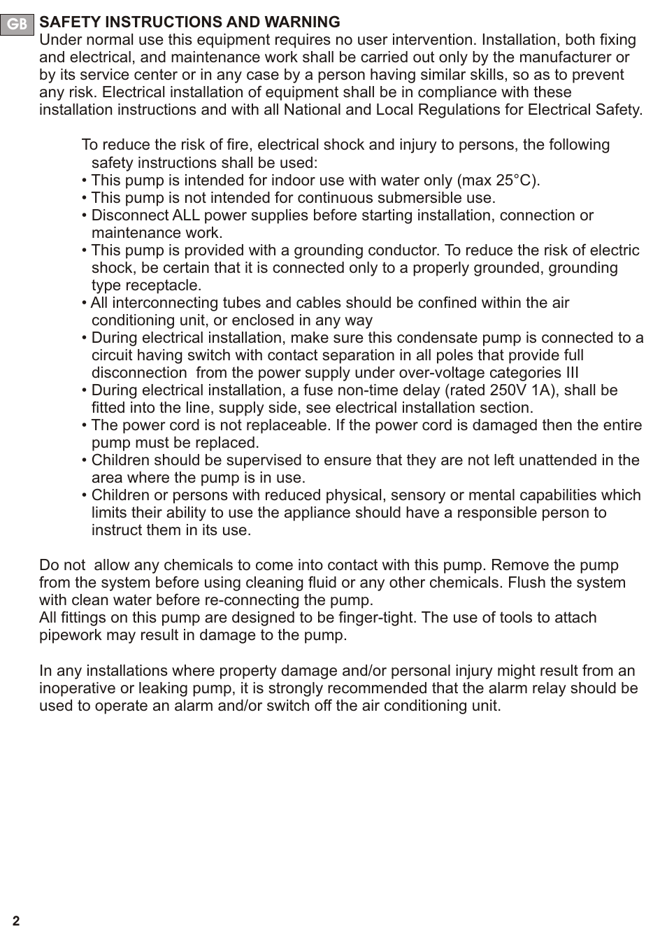 Seite3 | REFCO KAROO User Manual | Page 3 / 34