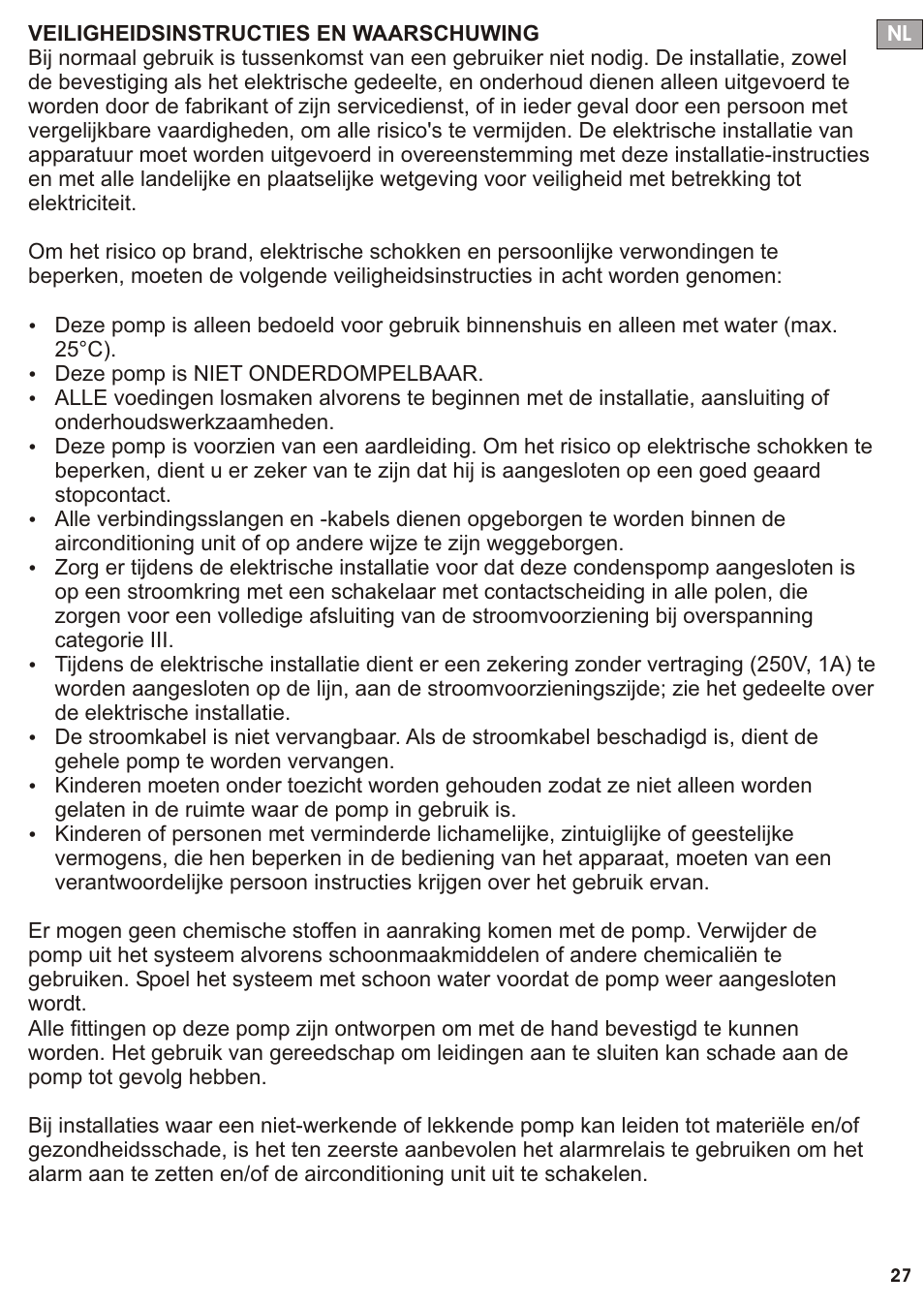 Seite28 | REFCO YUMA User Manual | Page 28 / 38