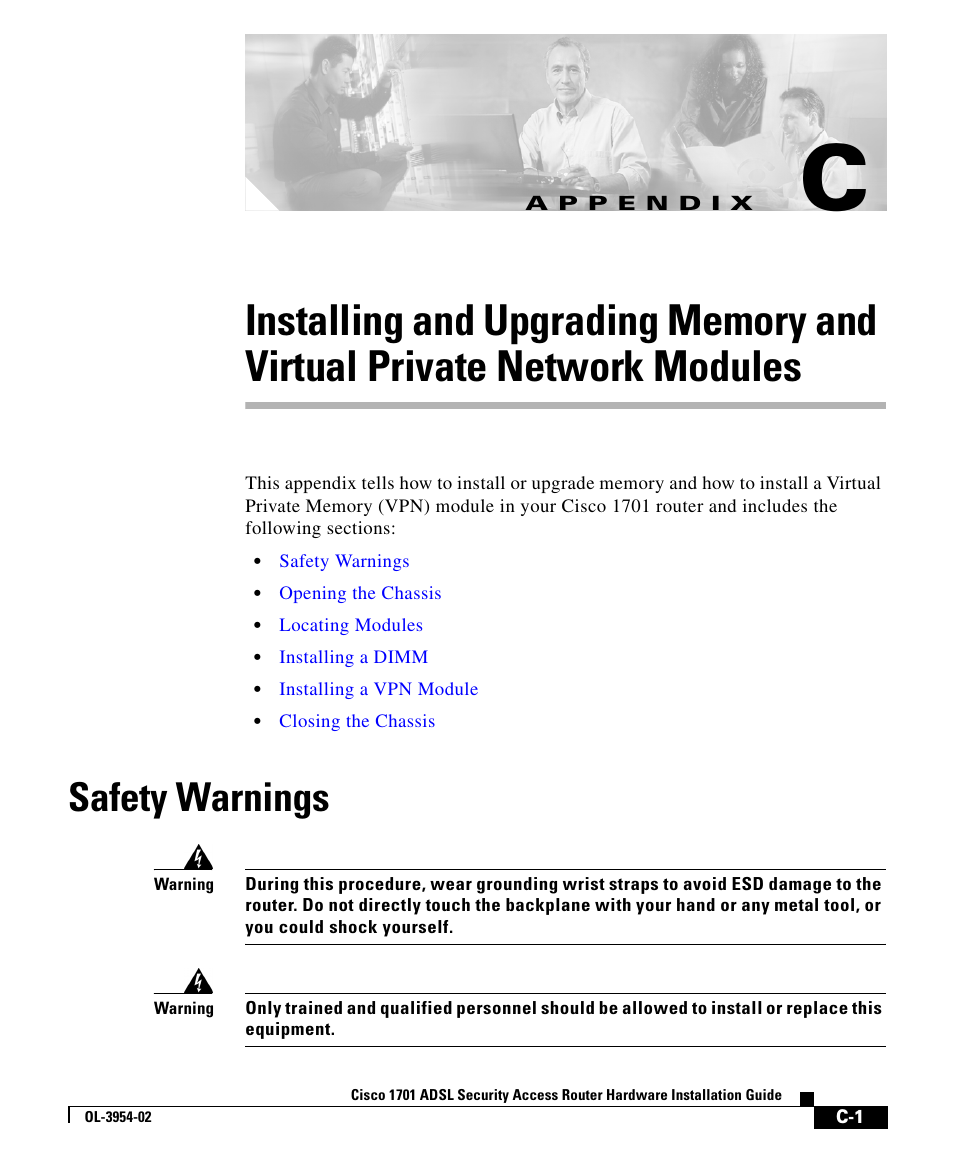 Cisco 1701 User Manual | 10 pages