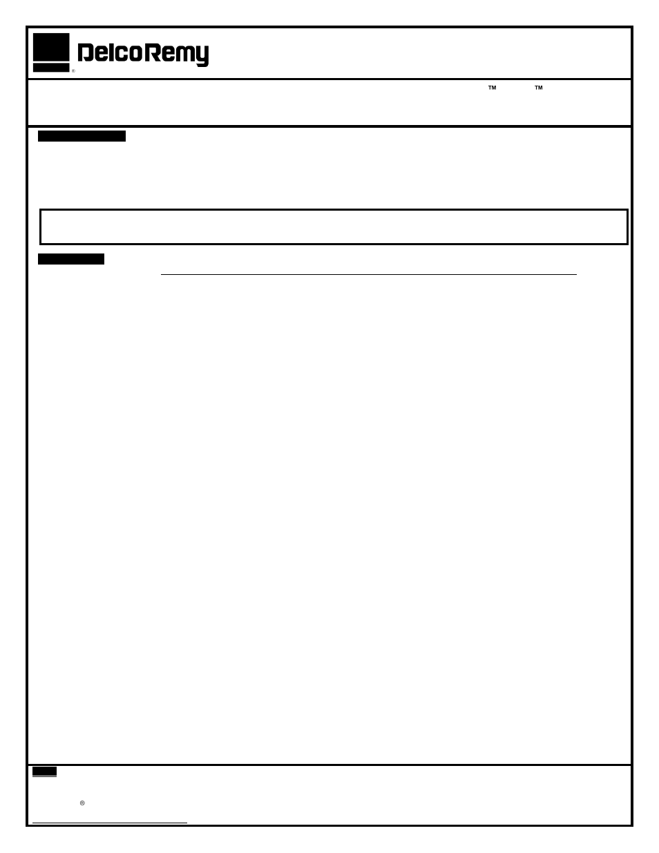 Remy 41MT Side Ground Terminal User Manual | Page 2 / 2