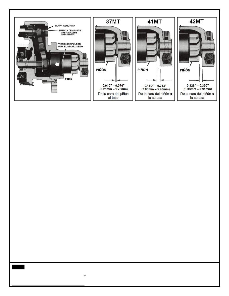 Nota | Remy 42MT Lever Housing User Manual | Page 5 / 5