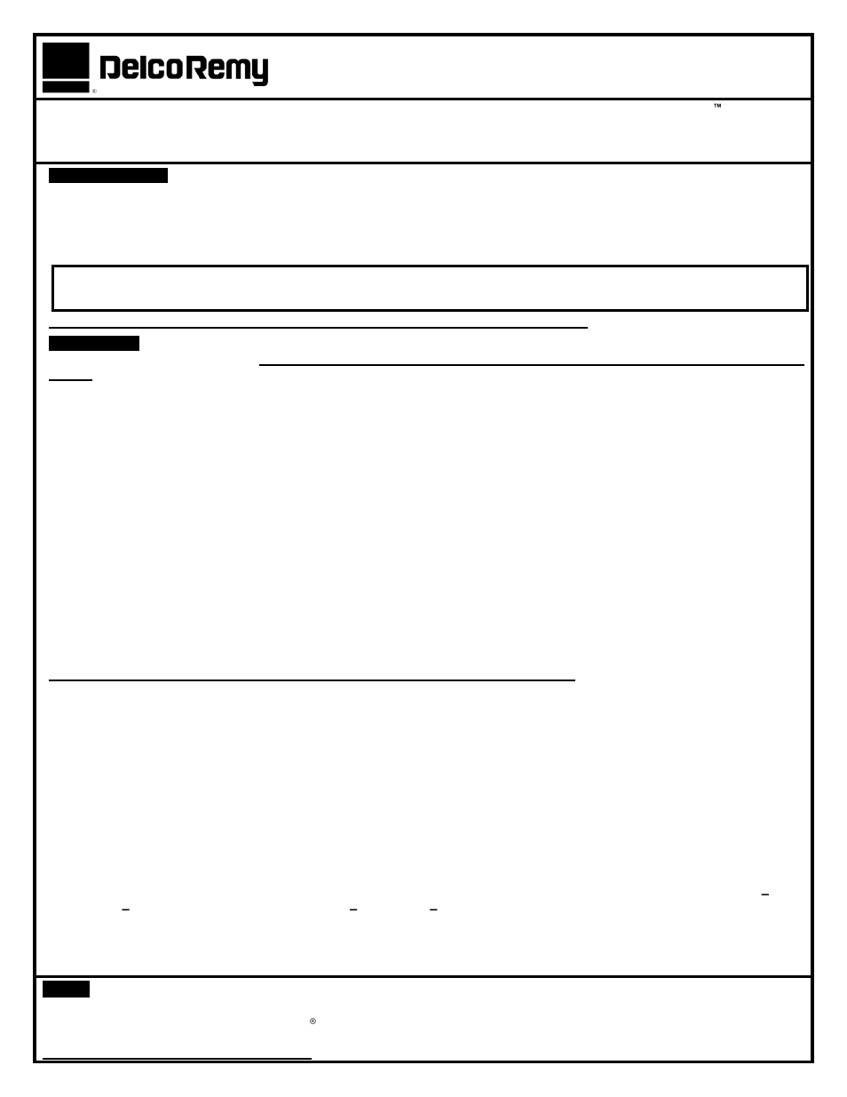 Nota | Remy 50MT CE Housing User Manual | Page 2 / 3