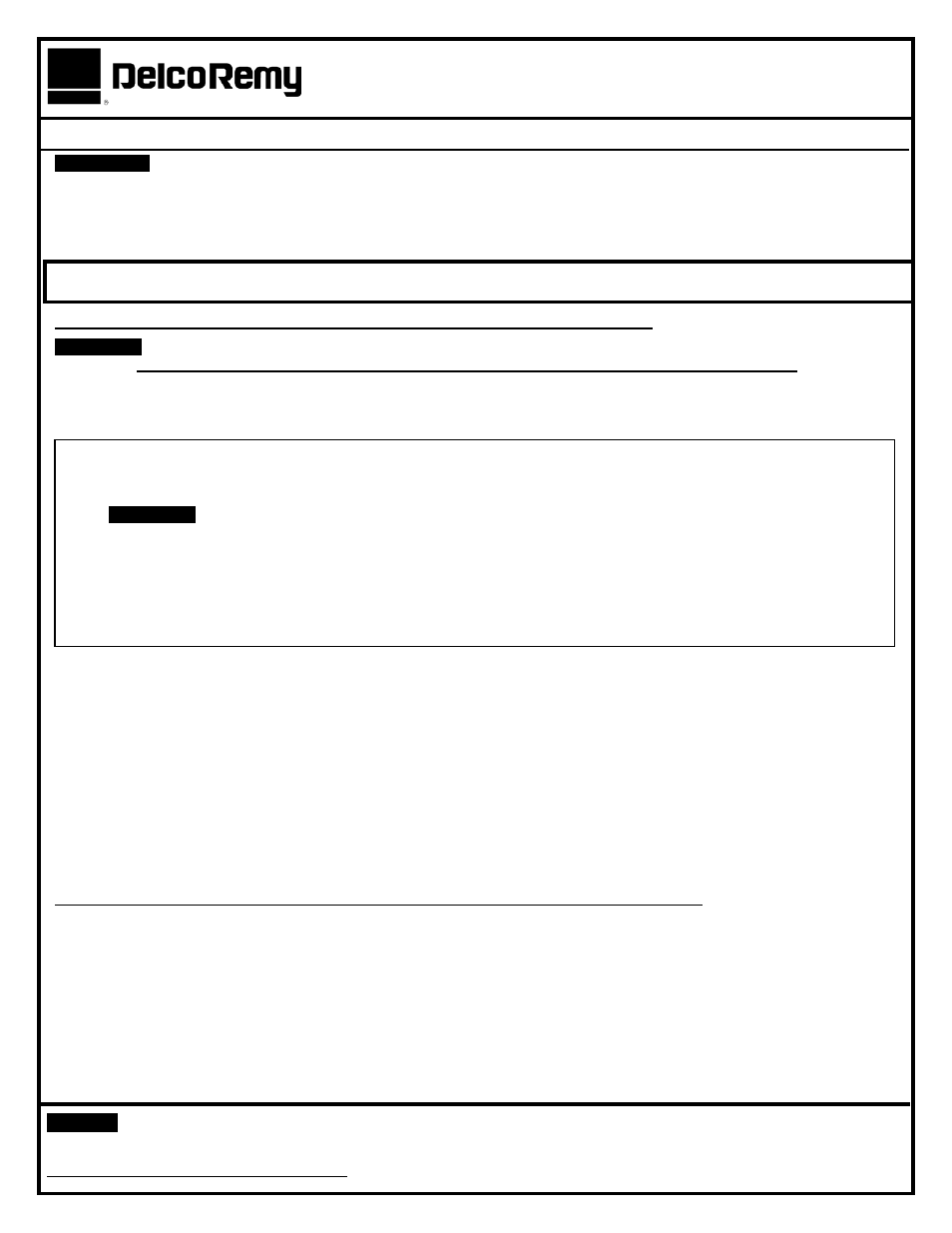 Remy 50MT Pole Shoe and Field Coil User Manual | 4 pages