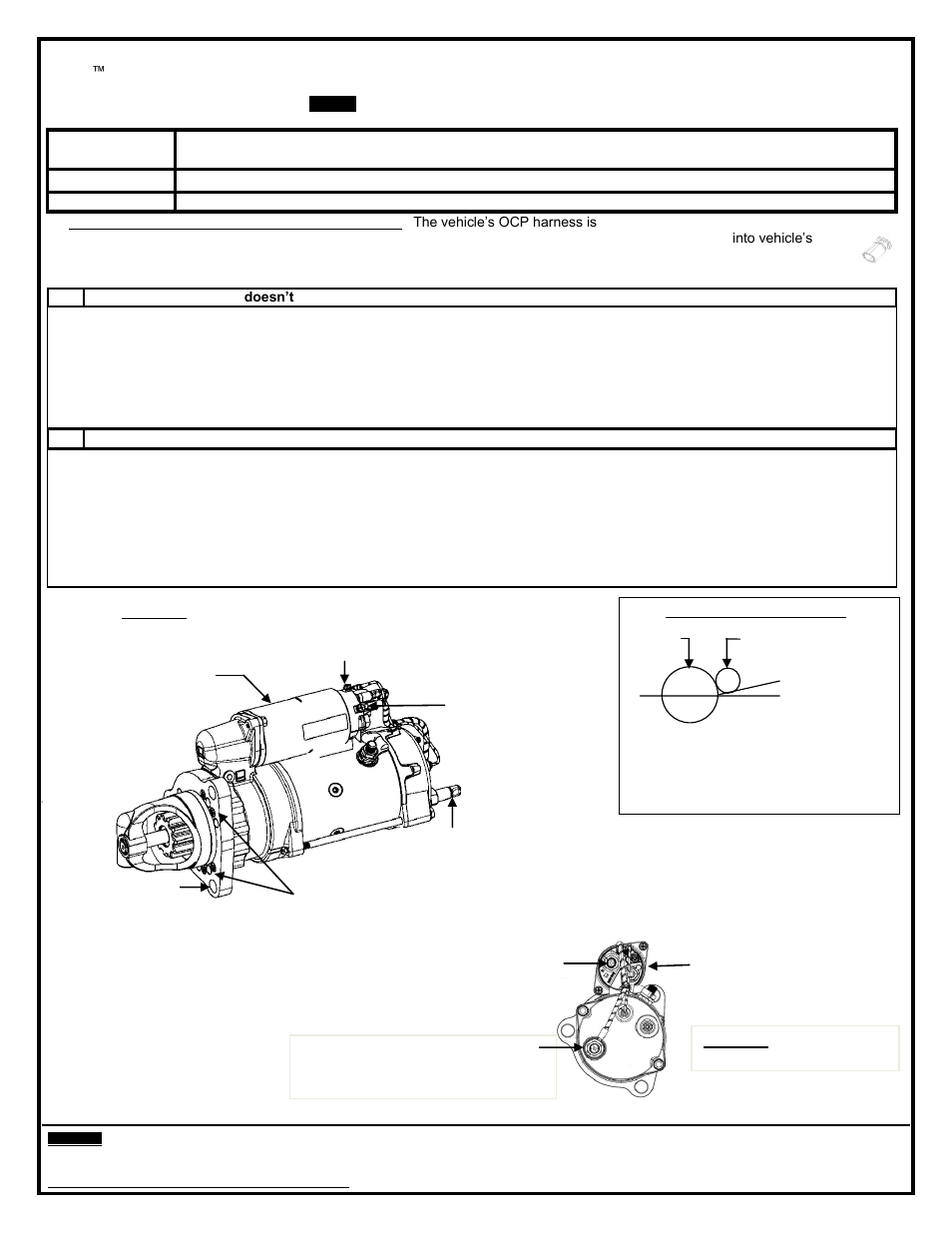 Remy 44MT™ GEAR REDUCTION HEAVY DUTY STARTING MOTORS User Manual | Page 2 / 2