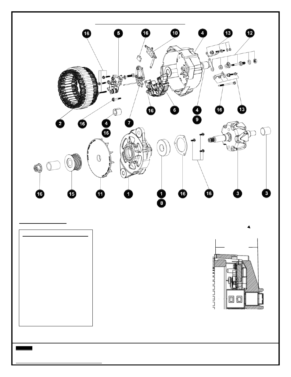 21si™ & 22si™ service parts | Remy 22SI All Replaceable Components 10539632 User Manual | Page 3 / 3
