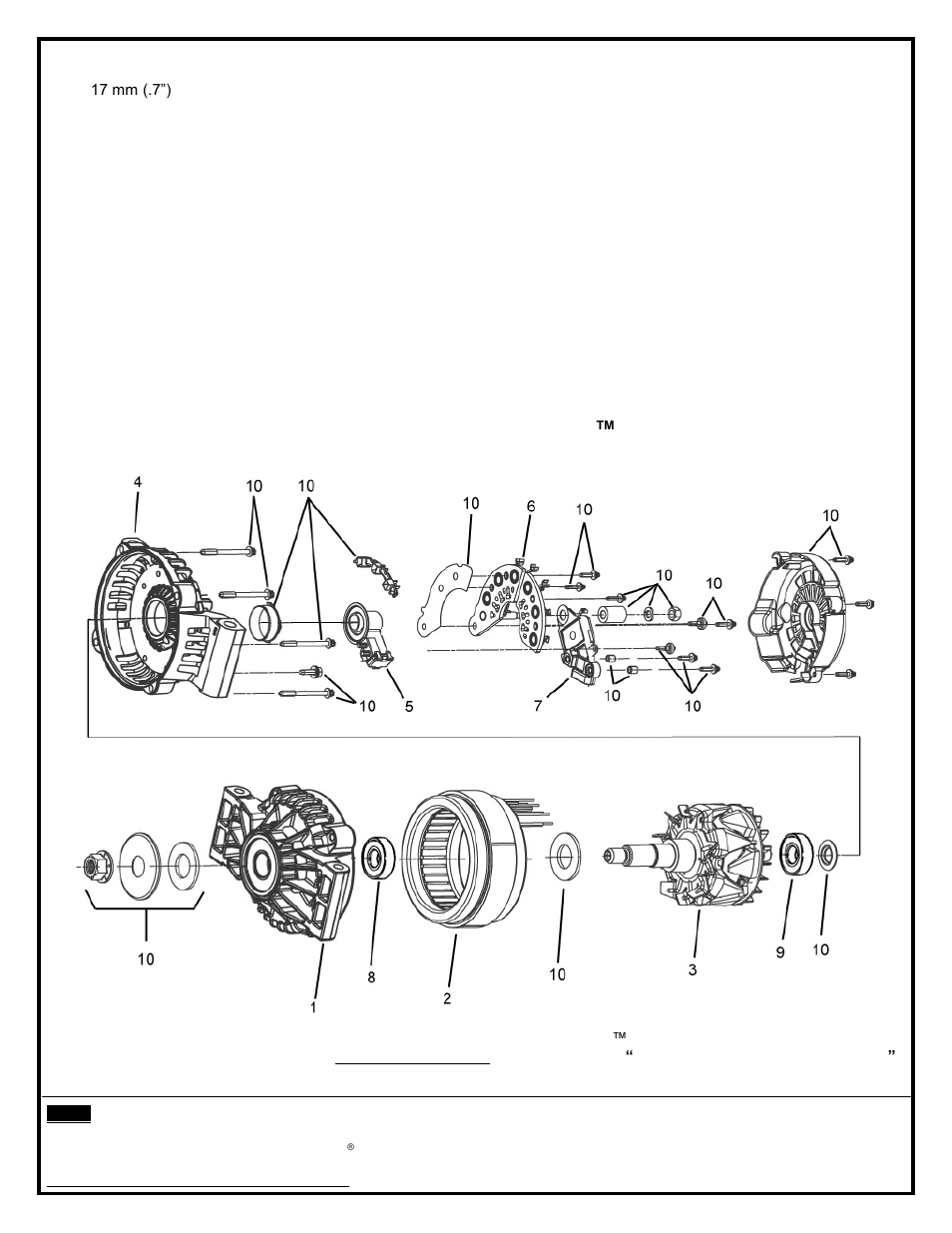 Partes de servicio 24si | Remy 24SI™ HD User Manual | Page 6 / 7