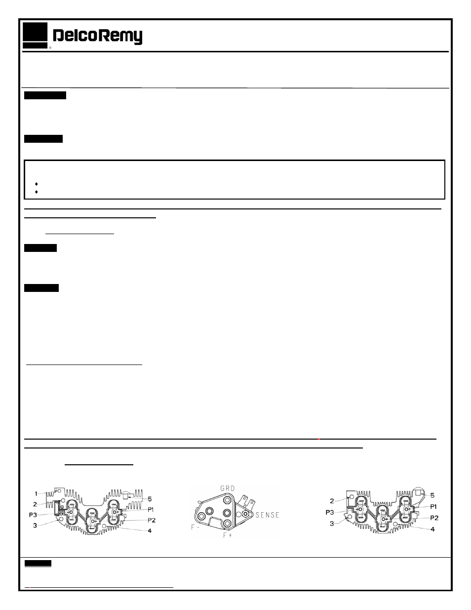 Remy 36SI™ HD ALTERNATOR REPLACEMENT User Manual | 3 pages