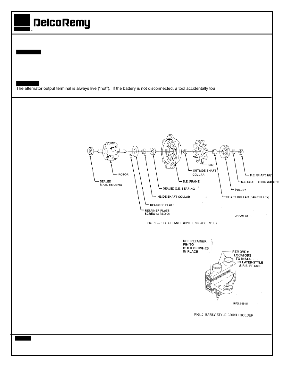 Remy REASSEMBLING OF CS-144 GENERATOR User Manual | 2 pages