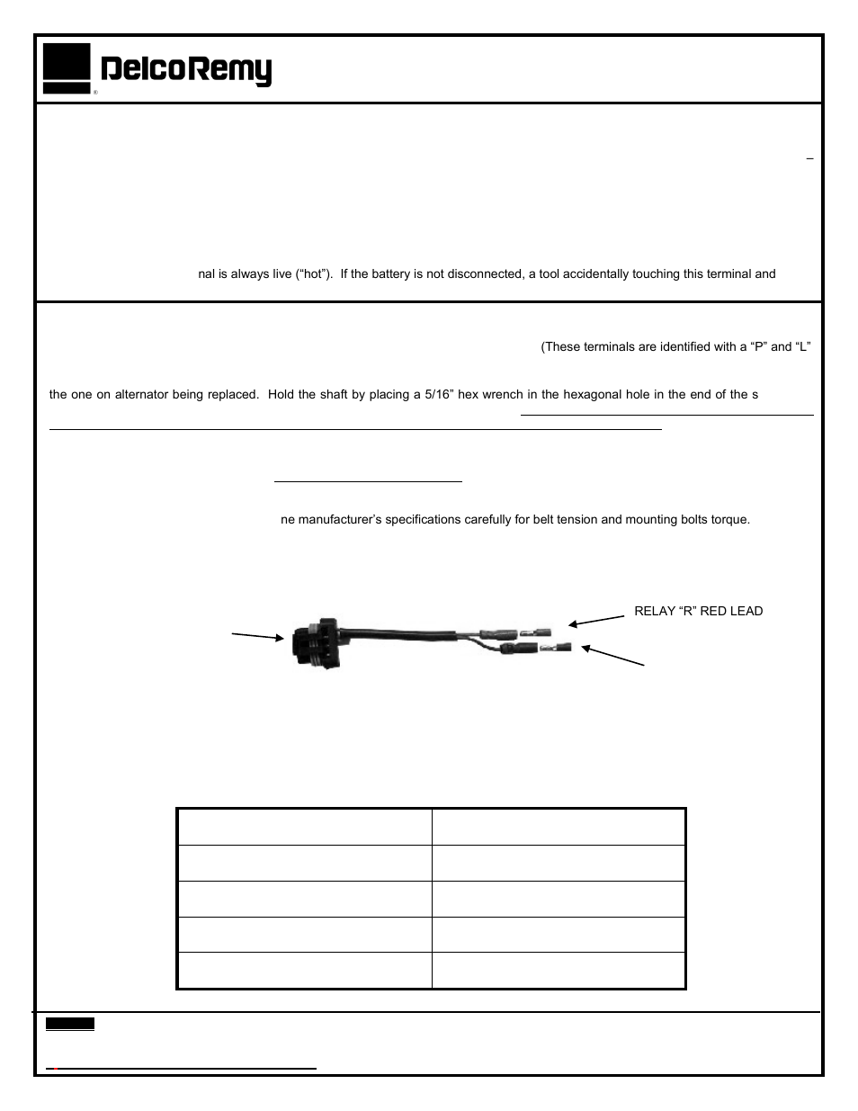 Remy REPLACING DELCO REMY BOSCH K1 ALTERNATORS User Manual | 3 pages