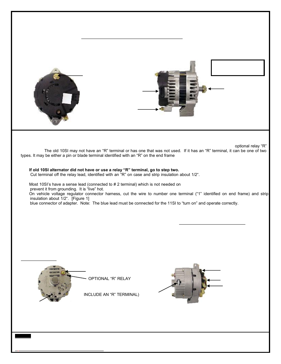 Remy REPLACING DELCO REMY BOSCH K1 ALTERNATORS User Manual | Page 2 / 3