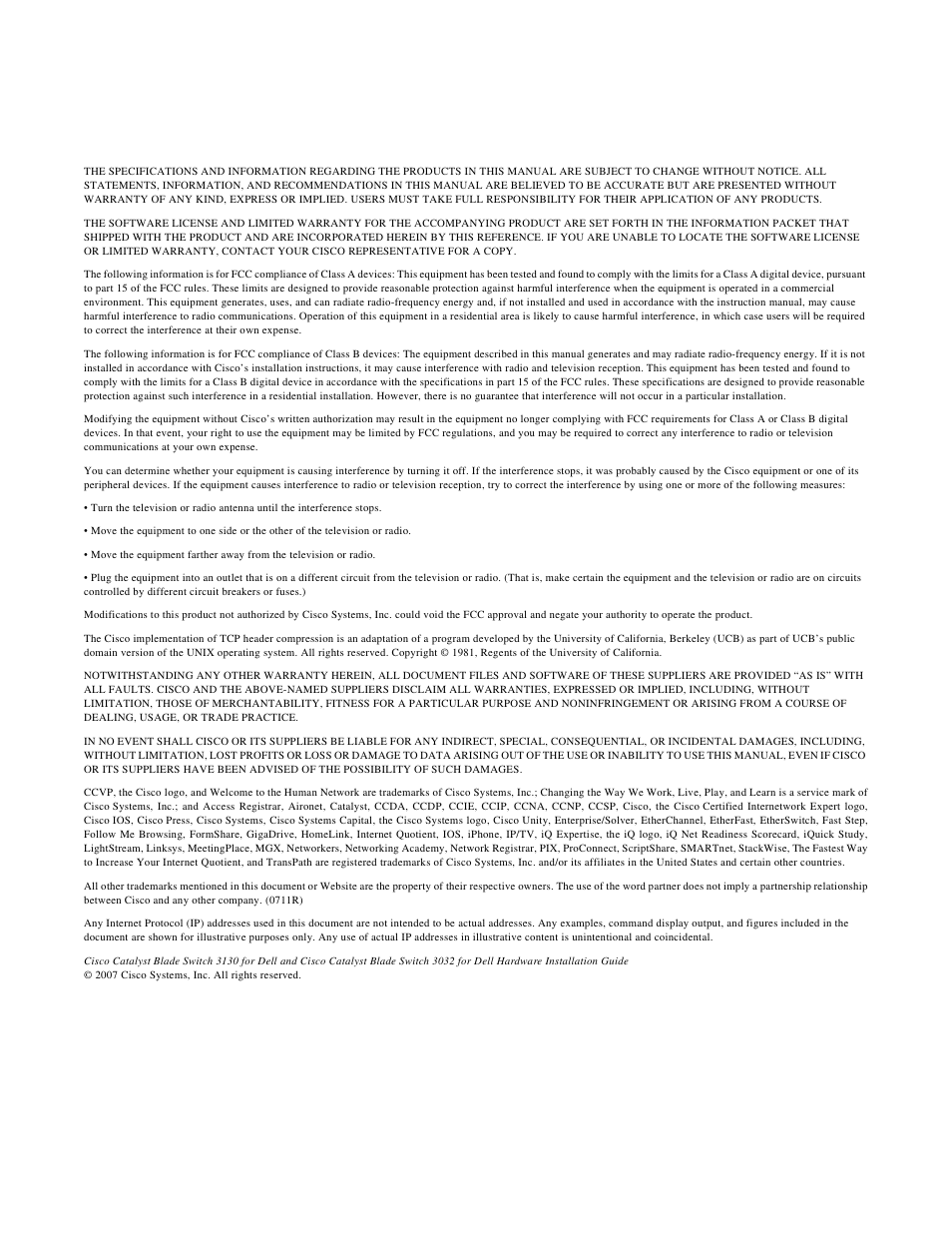 Cisco 3130 User Manual | Page 2 / 72