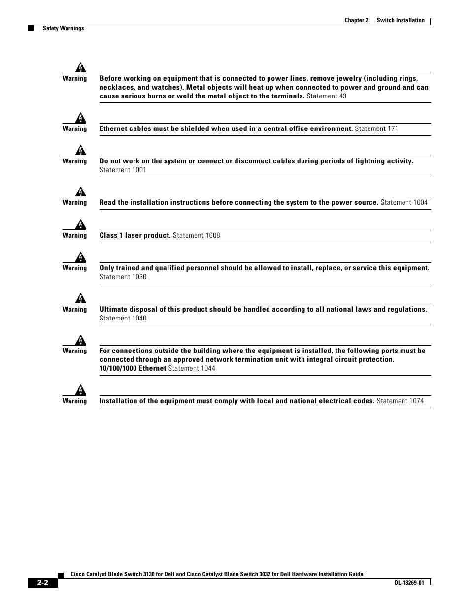 Cisco 3130 User Manual | Page 22 / 72