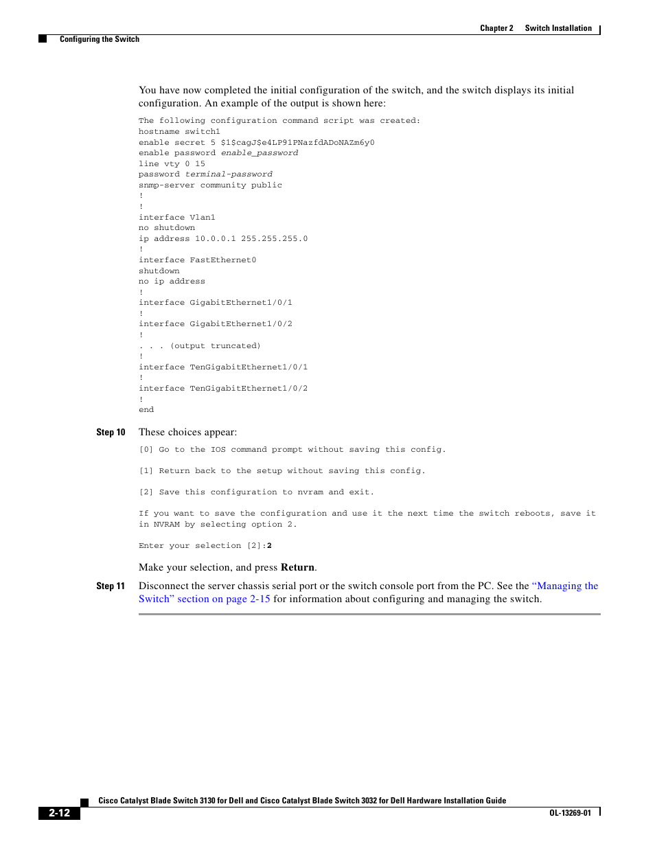 Cisco 3130 User Manual | Page 32 / 72