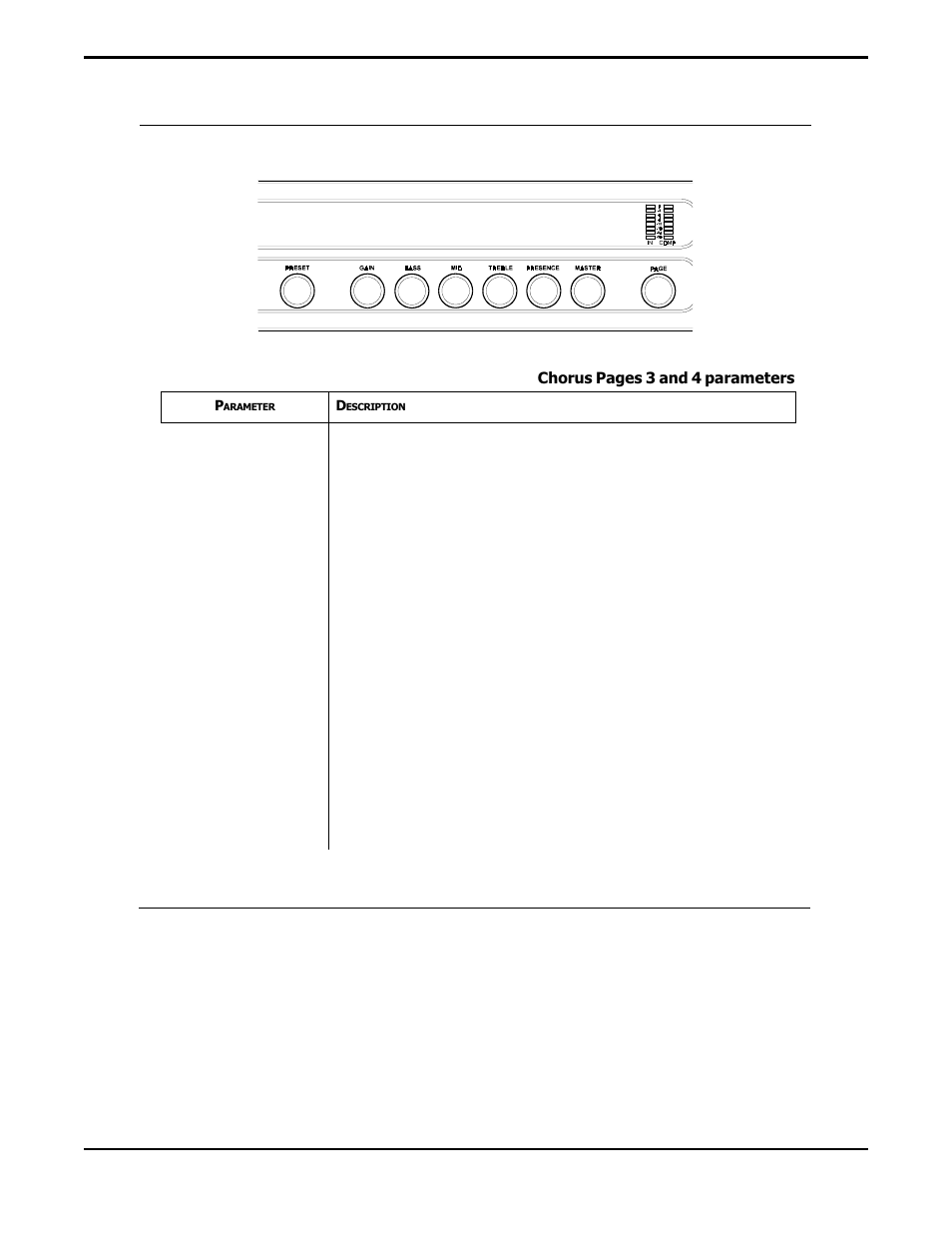 Voices 3 and 4, Chorus pages 3 and 4 | Rocktron Prophesy II User Manual | Page 39 / 96