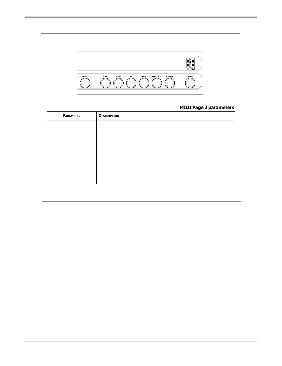 Midi program mapping, Midi page 2 | Rocktron Prophesy II User Manual | Page 63 / 96