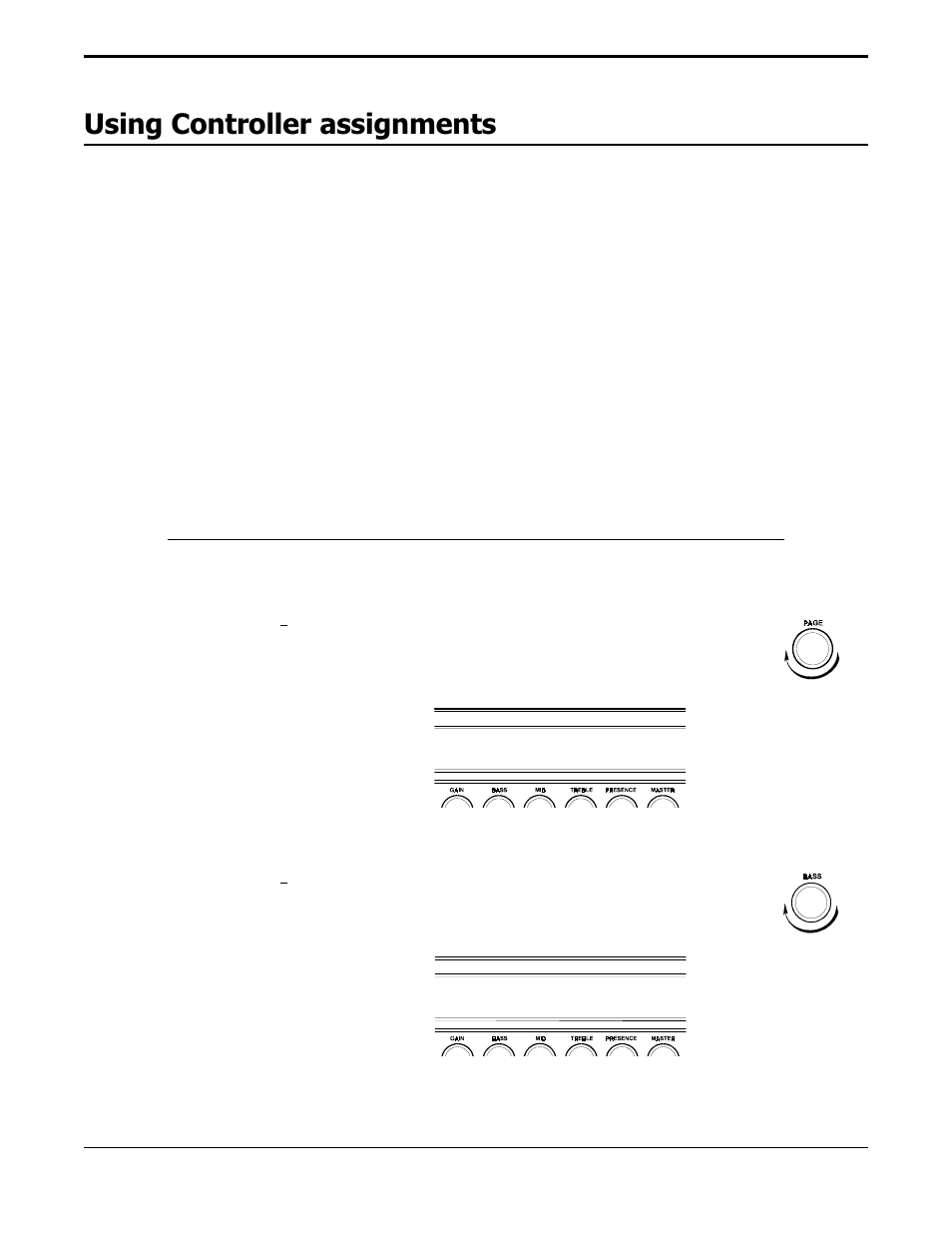 Using controller assignments | Rocktron Prophesy II User Manual | Page 70 / 96