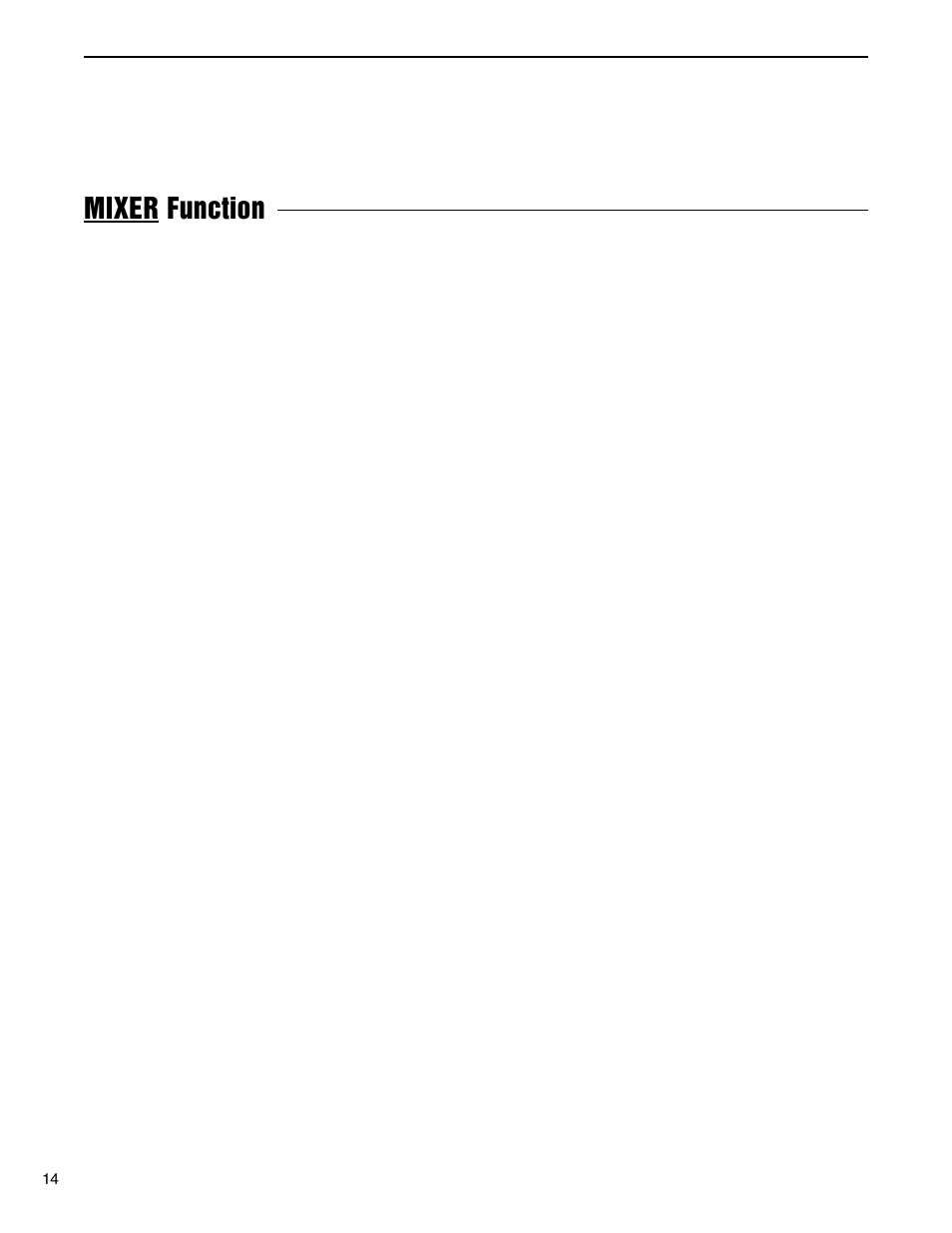 Mixer function | Rocktron VooDu Valve User Manual | Page 16 / 105