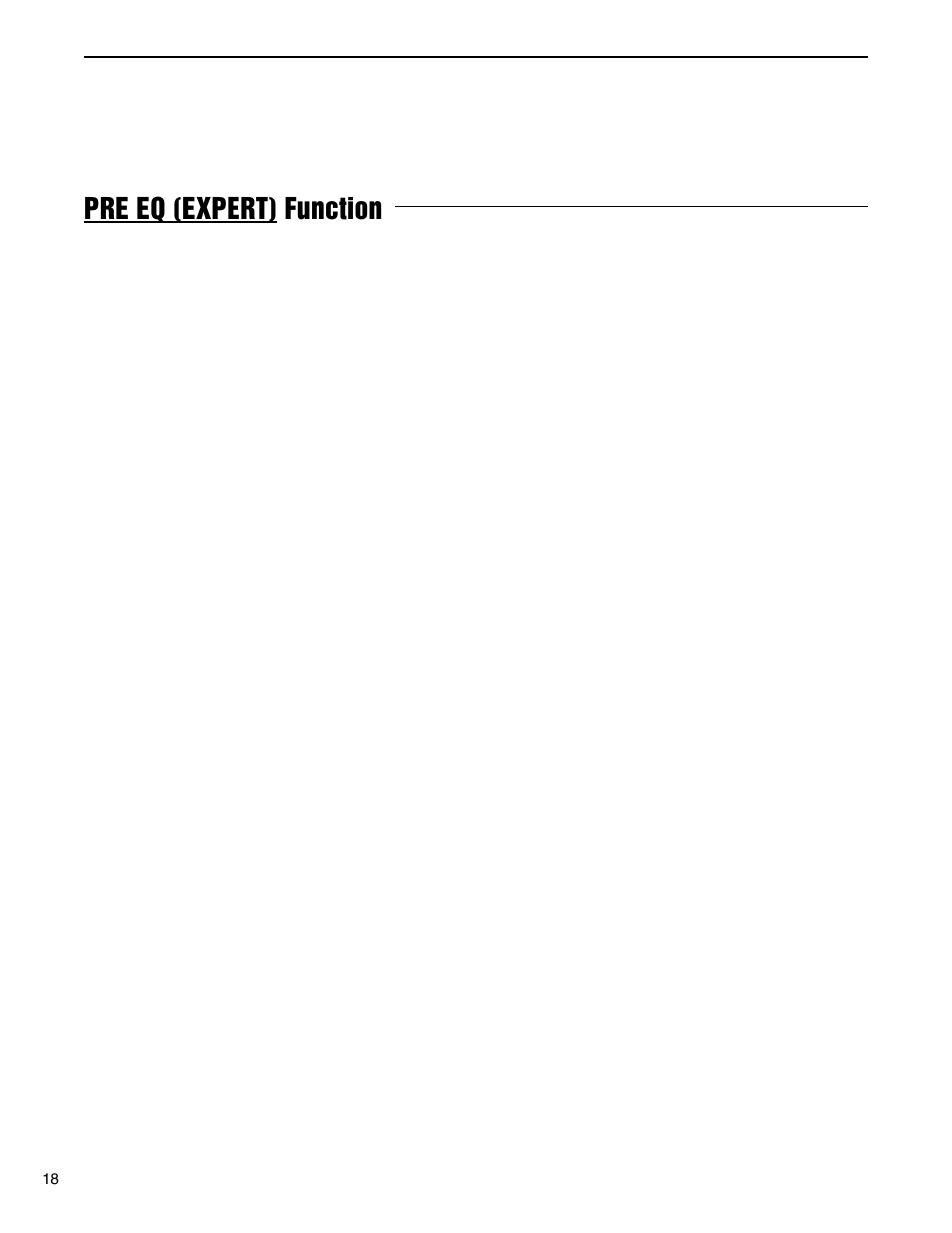 Pre eq (expert) function | Rocktron VooDu Valve User Manual | Page 20 / 105