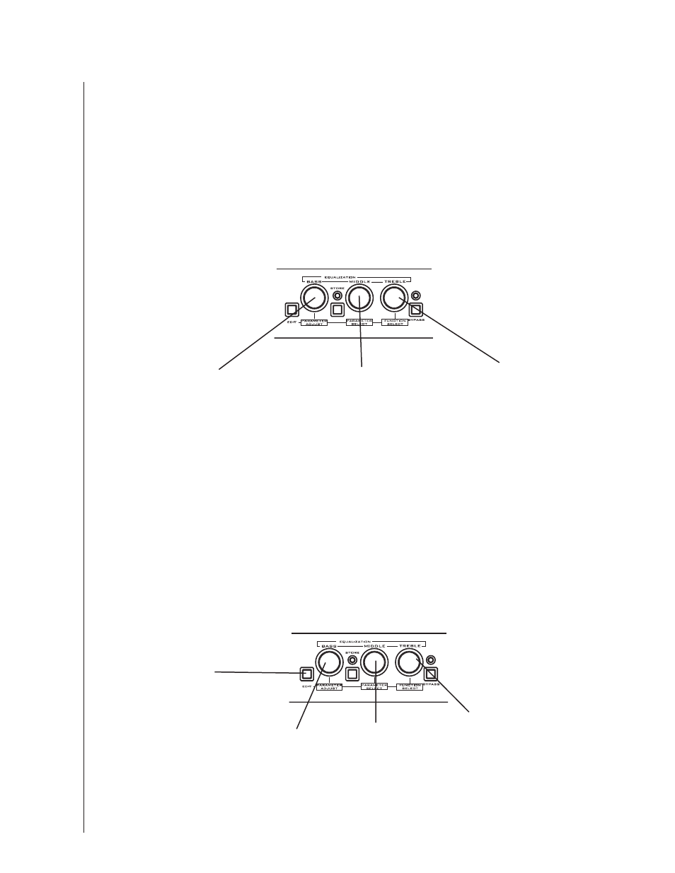 Operating format, Blue thunder equalization controls, Blue thunder functions and parameter descriptions | Rocktron Blue Thunder User Manual | Page 15 / 64