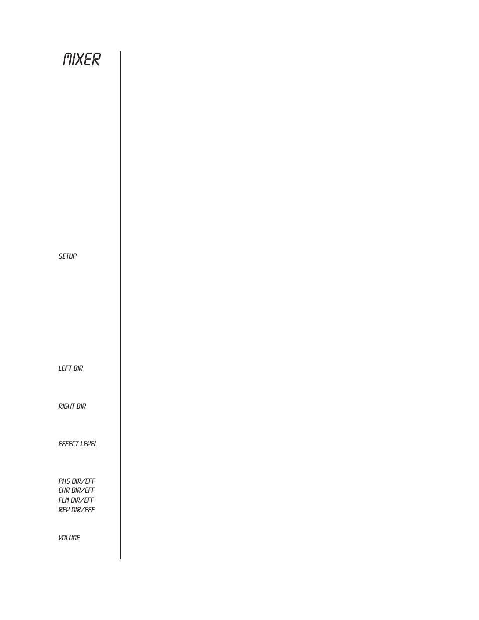 Mixer, Function | Rocktron Blue Thunder User Manual | Page 18 / 64