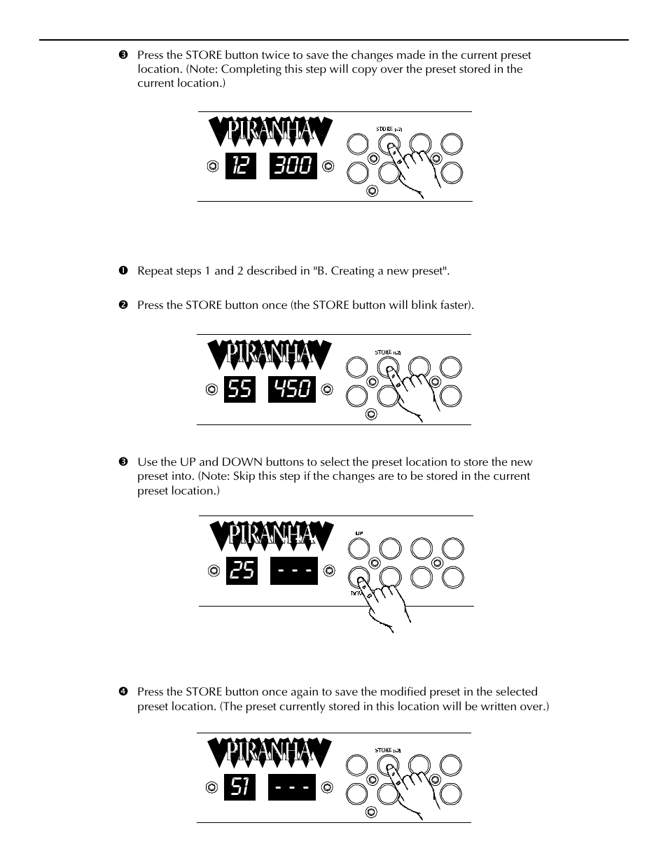 Rocktron Piranha User Manual | Page 12 / 22
