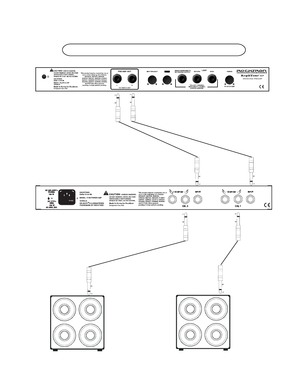 Connections 11 | Rocktron RepliTone MP User Manual | Page 19 / 28