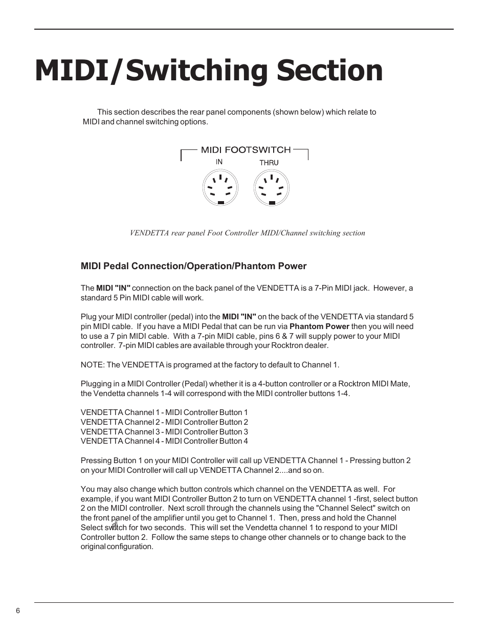 Rocktron VP4 User Manual | Page 6 / 12