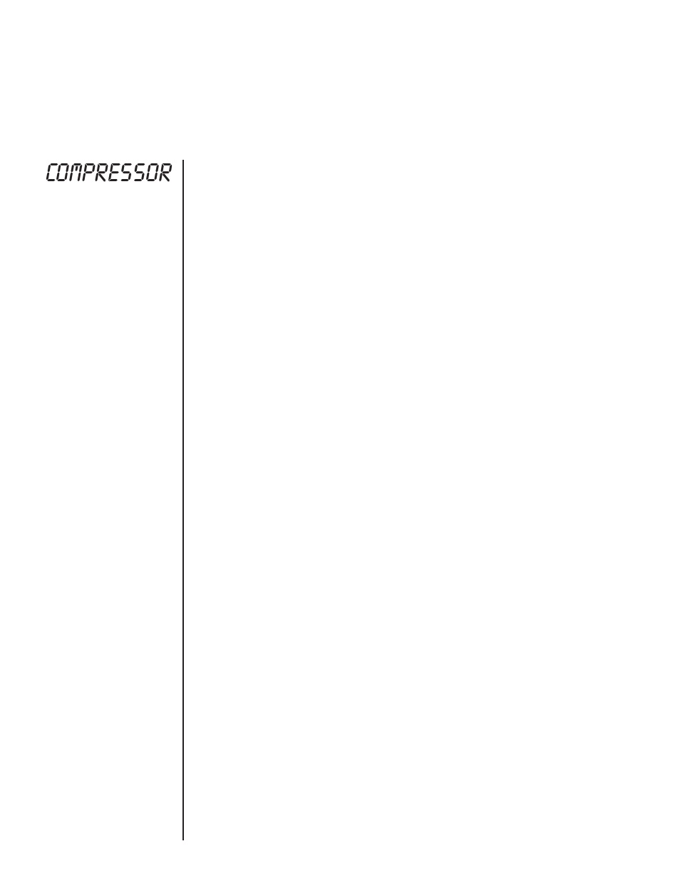 Compressor, Function | Rocktron Xpression User Manual | Page 26 / 76