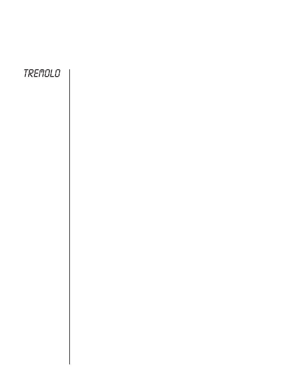 Tremolo, Function | Rocktron Xpression User Manual | Page 31 / 76