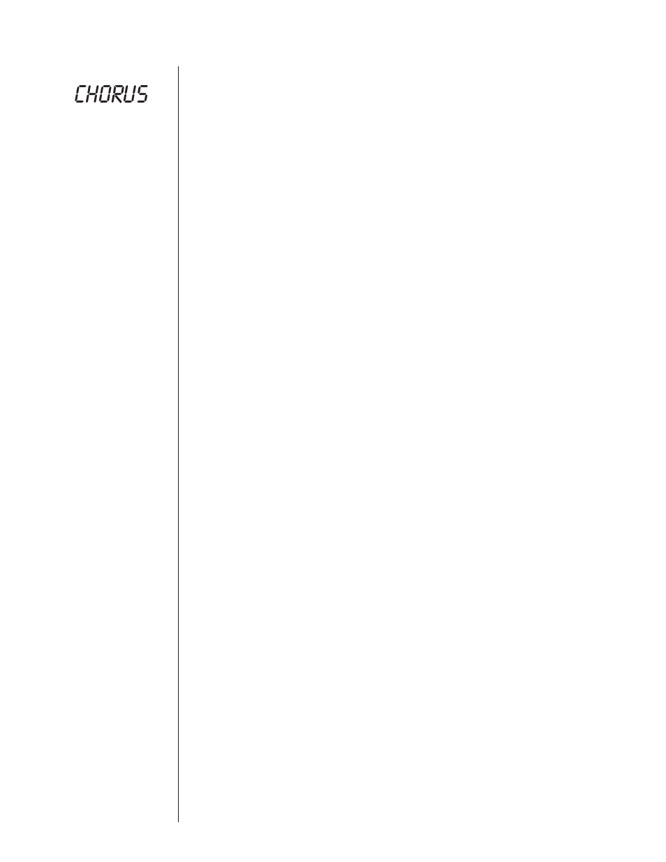 Chorus, Function | Rocktron Xpression User Manual | Page 34 / 76