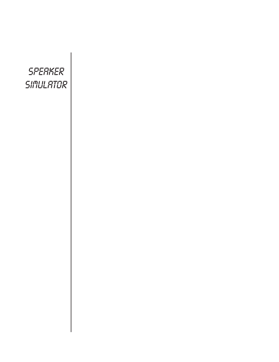 Speaker simulator, Function | Rocktron Xpression User Manual | Page 37 / 76