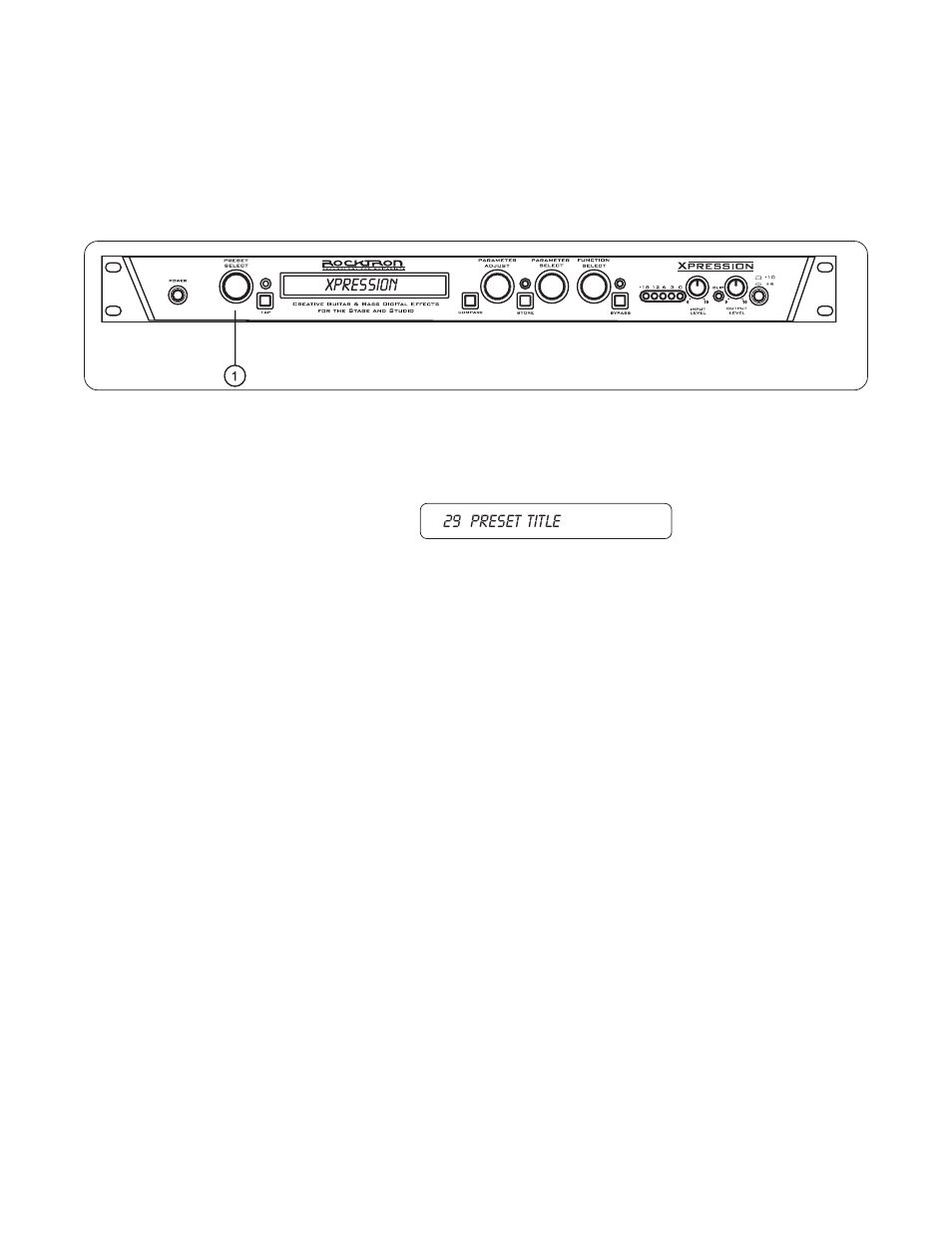 Operating the xpression | Rocktron Xpression User Manual | Page 42 / 76
