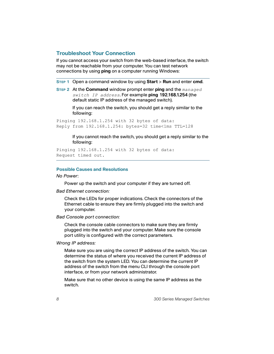 Cisco 300 User Manual | Page 8 / 16