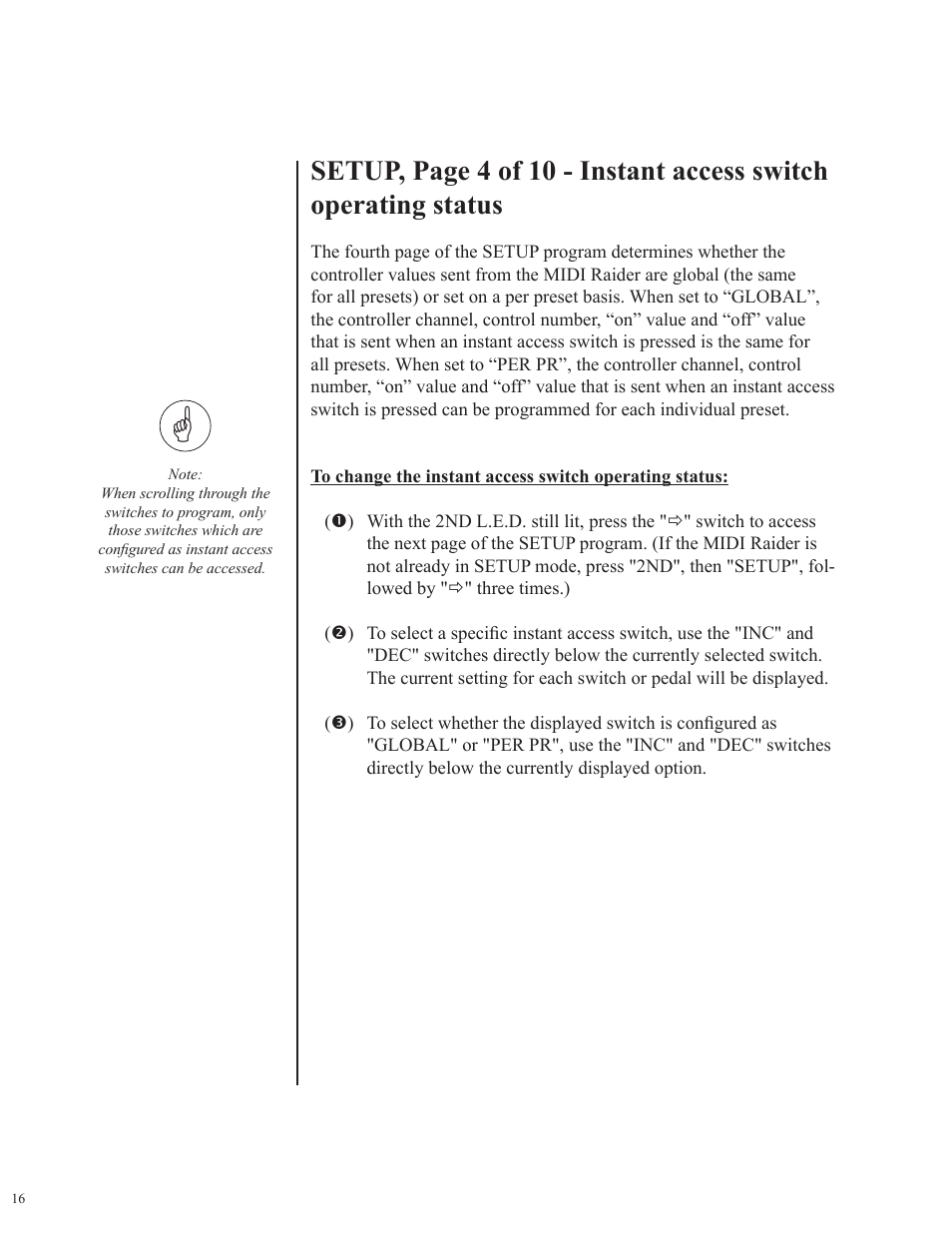 Rocktron MIDI Raider User Manual | Page 19 / 80