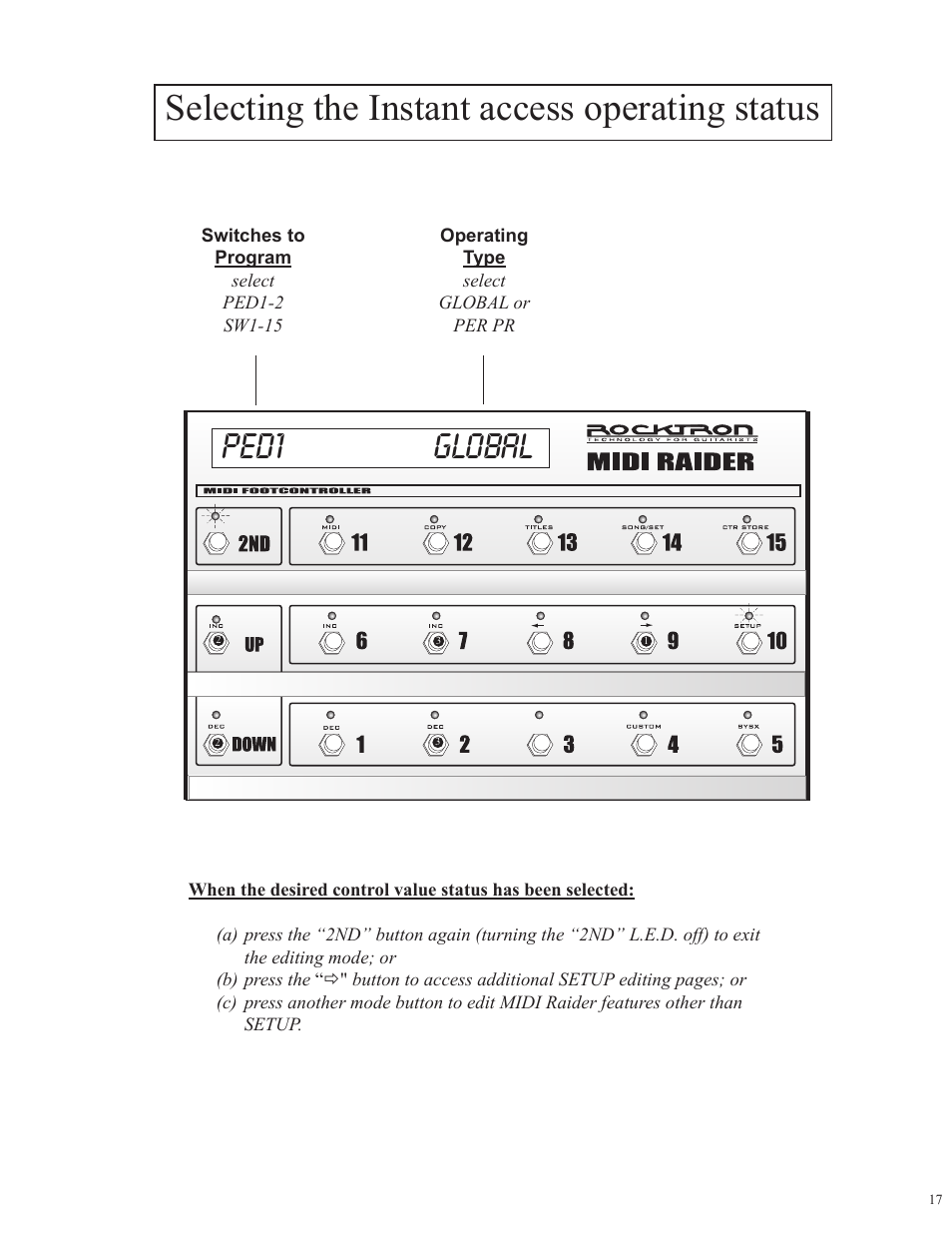 Rocktron MIDI Raider User Manual | Page 20 / 80