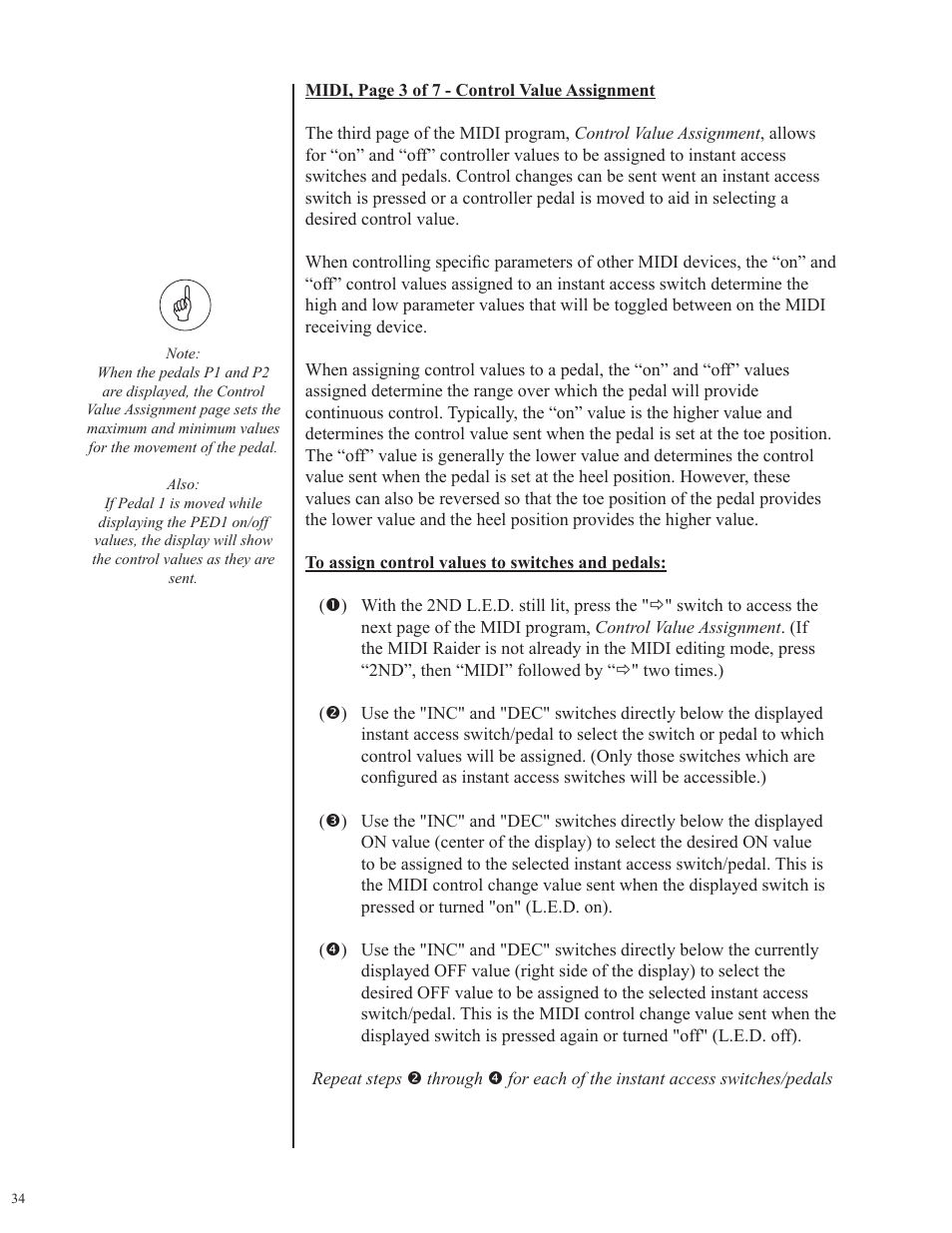 Rocktron MIDI Raider User Manual | Page 37 / 80