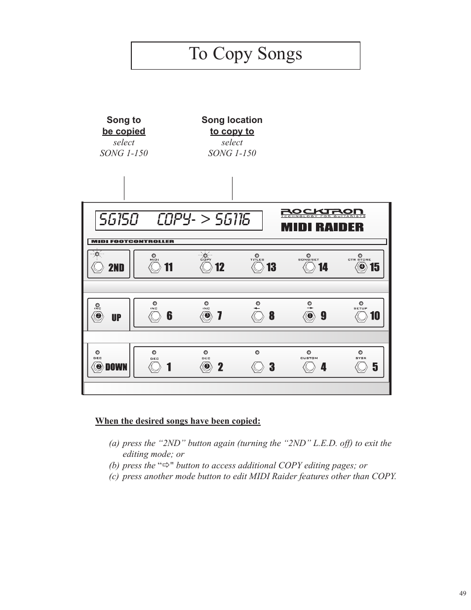 Rocktron MIDI Raider User Manual | Page 52 / 80