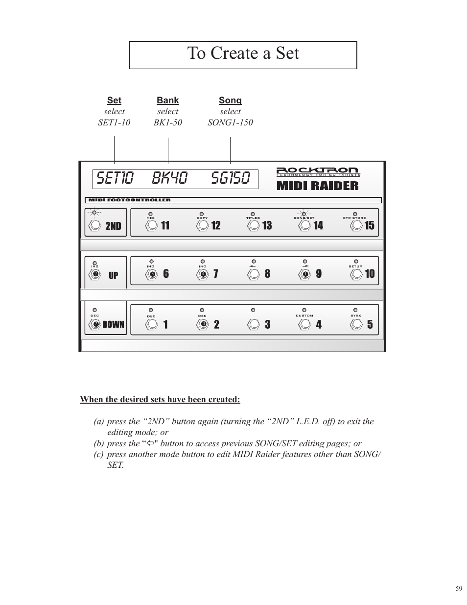 Rocktron MIDI Raider User Manual | Page 62 / 80