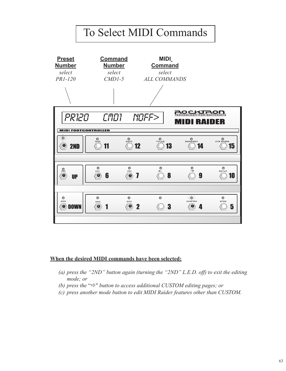 Rocktron MIDI Raider User Manual | Page 66 / 80