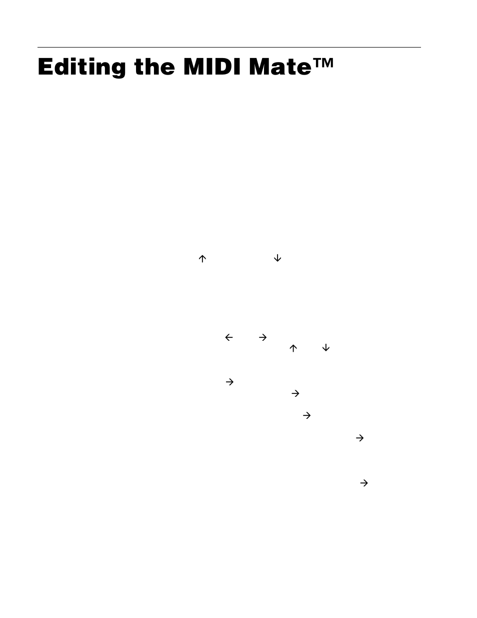 Editing the midi mate | Rocktron MIDI Mate User Manual | Page 17 / 32