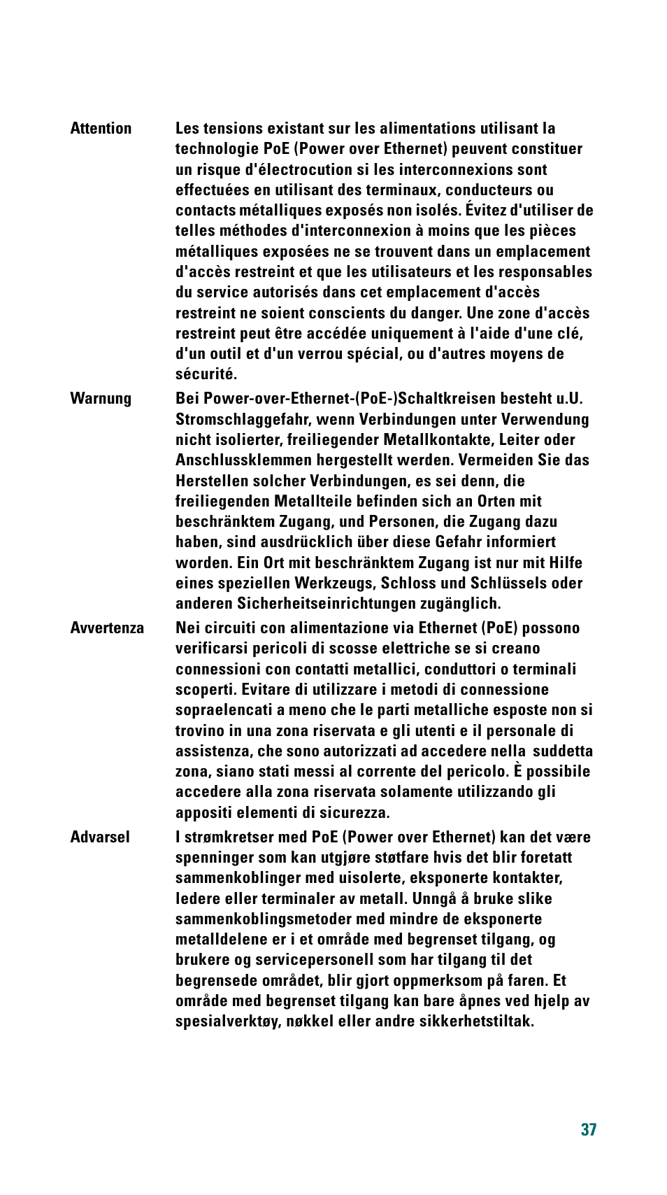 Cisco 500 Series User Manual | Page 37 / 58