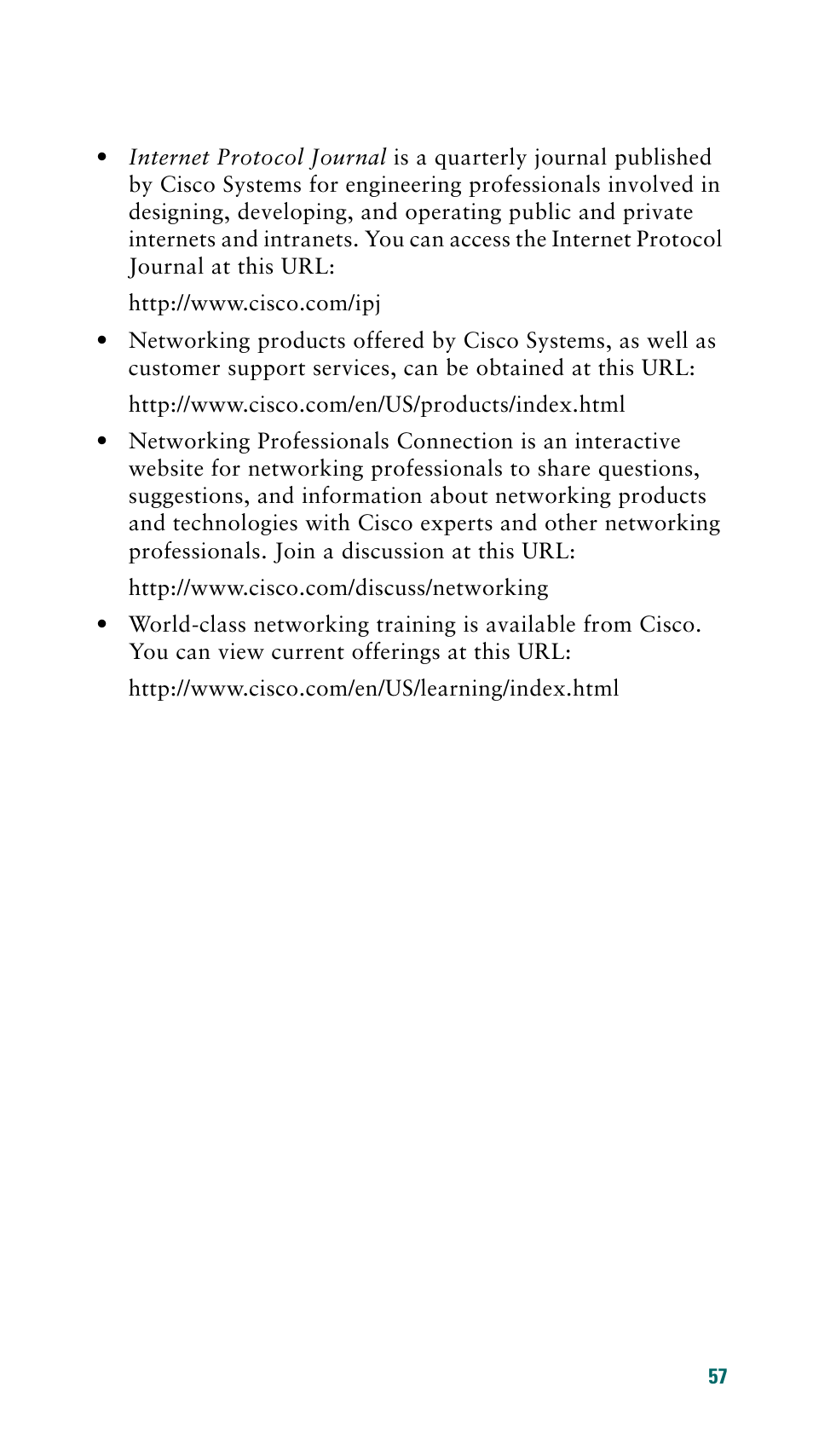 Cisco 500 Series User Manual | Page 57 / 58
