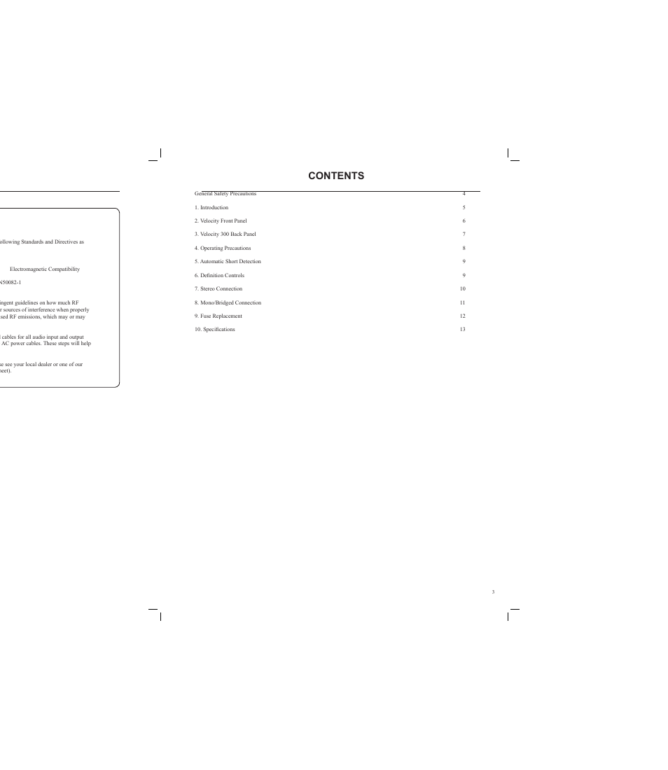Rocktron Velocity 300 User Manual | Page 3 / 16
